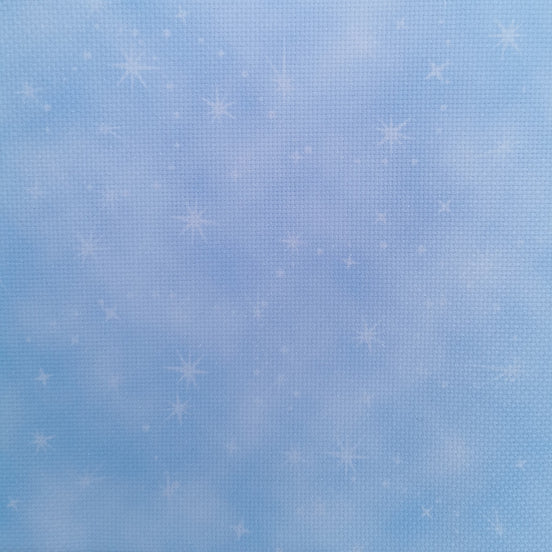 Aida / Evenweave - SPARKLE Cloud Fairy  - (printed)