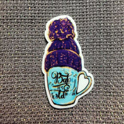Needle Minder - Christmas Cosy Hat Coffee/Tea Mug. Baby it's Cold Outside