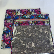 WIP Project Bag - Haunted Mansion GLITTER front