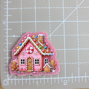 Needle Minder - Glitter Winter Owl / Gingerbread House