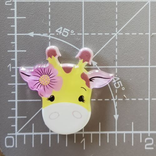 Needle Minder - Pretty Flower Giraffe