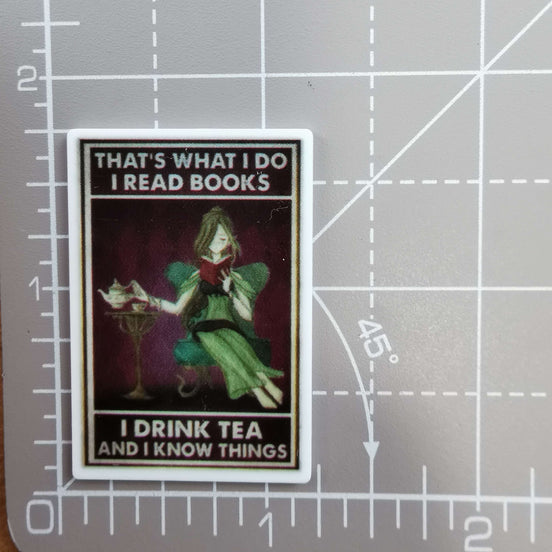 Needle Minder - Read Books, Drink Tea, Know Things