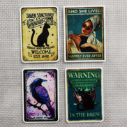 Needle Minder - Salem Sanctuary, Raven, Cats & Wine, Witches Brew