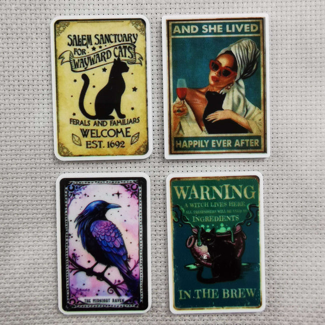 Needle Minder - Salem Sanctuary, Raven, Cats & Wine, Witches Brew
