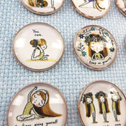 Needle Minder - Positive Affirmations. Yoga & Meditation