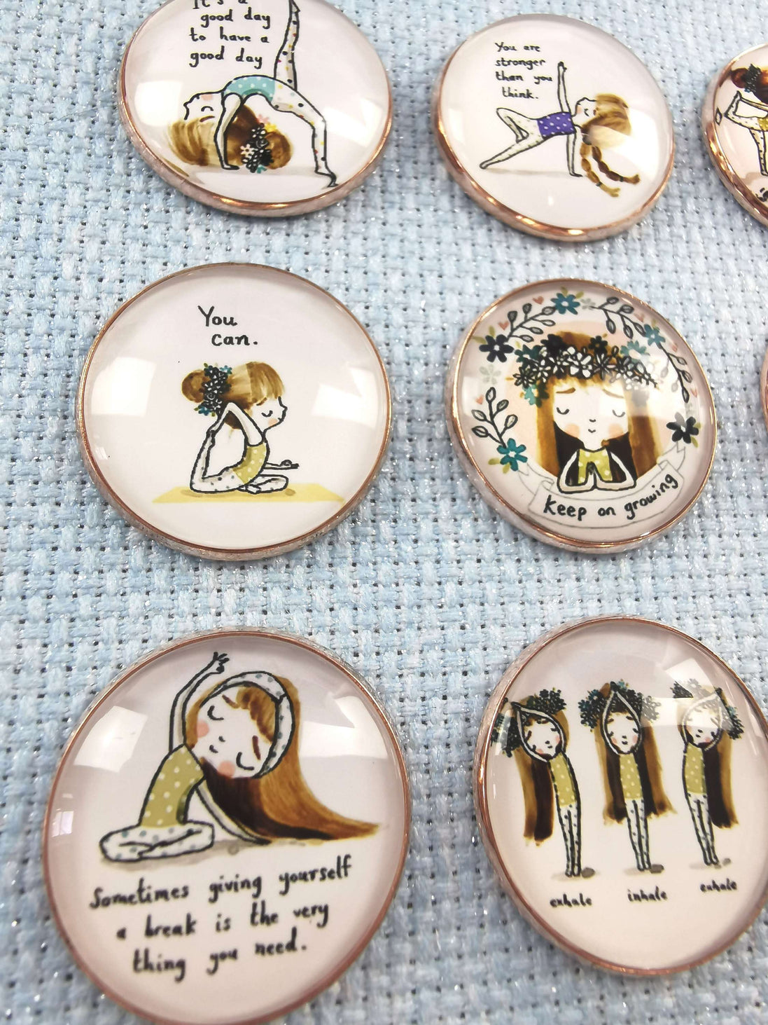 Needle Minder - Positive Affirmations. Yoga & Meditation