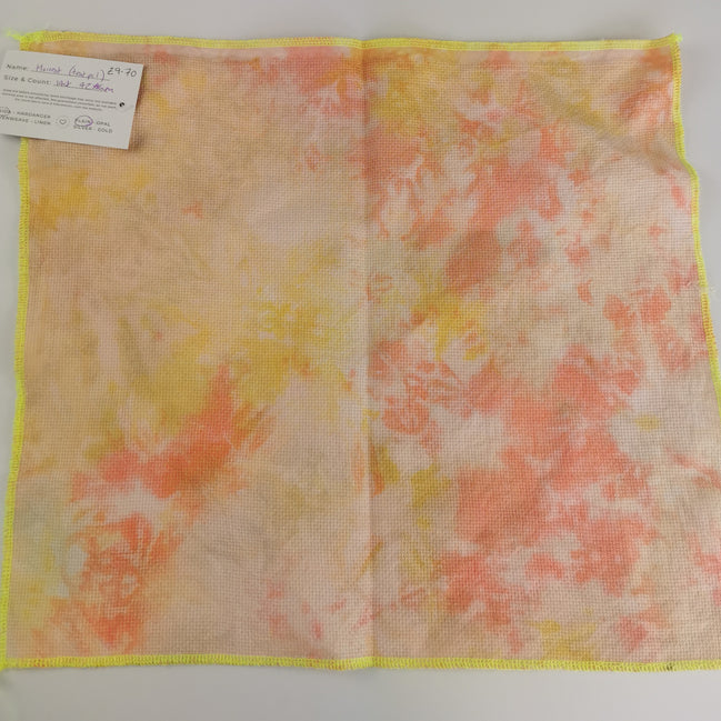 'Harvest'. Hand Dyed. 14ct Aida
