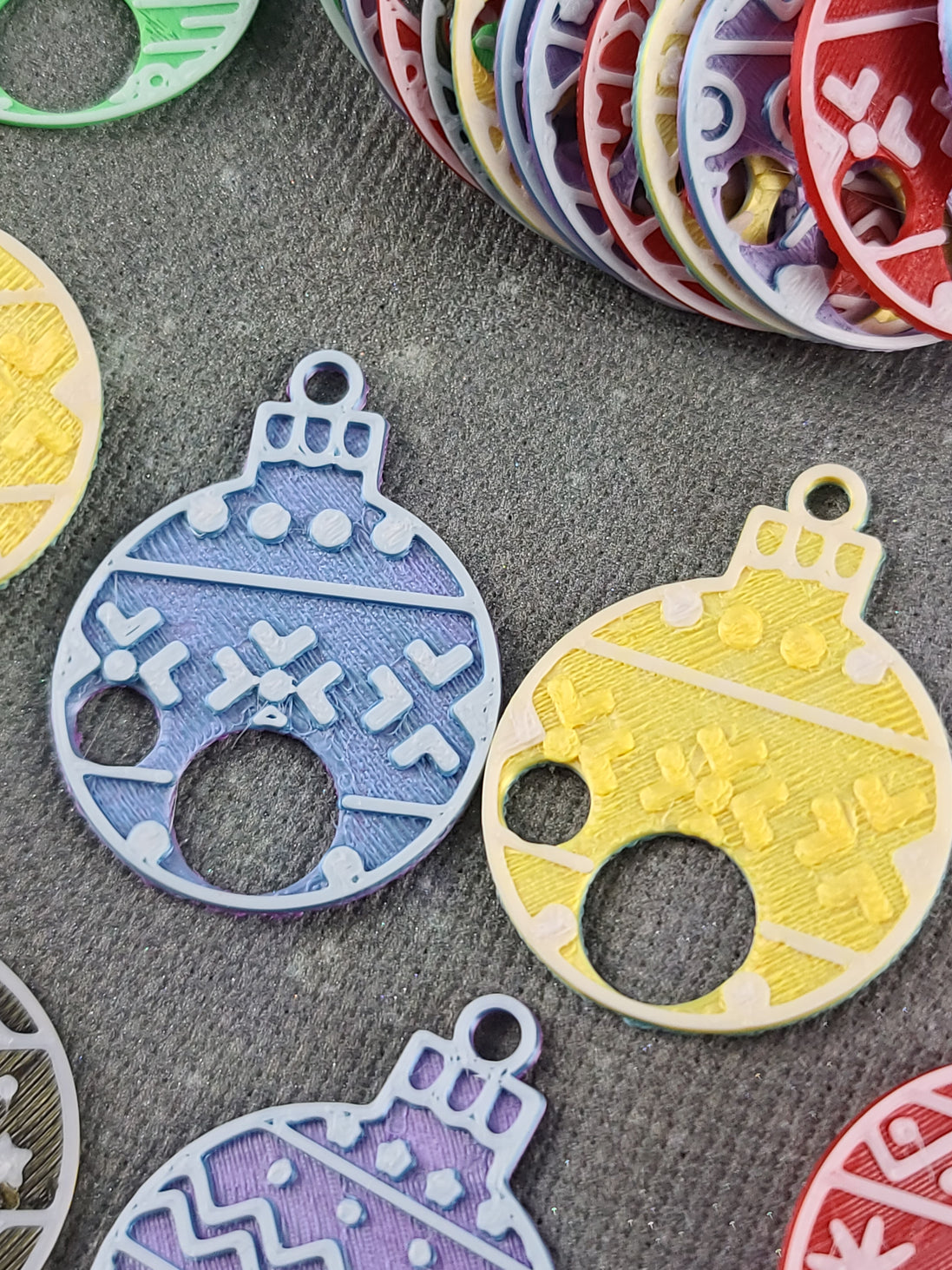 Festive Bauble Floss Drops