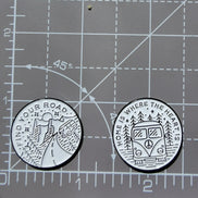 Needle Minder - Quotes. Travel, Adventure, Home. Camper Van.
