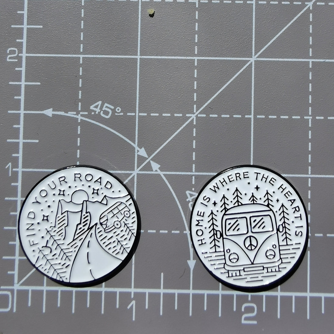Needle Minder - Quotes. Travel, Adventure, Home. Camper Van.