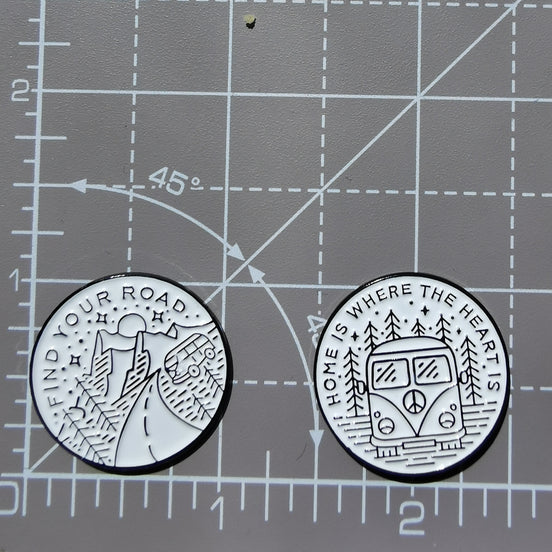 Needle Minder - Quotes. Travel, Adventure, Home. Camper Van.