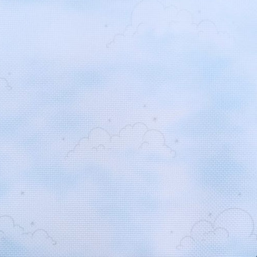 Aida / Evenweave - Doodle Cloud - (printed)