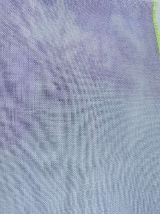 A48 Hand Dyed. 28ct Linen  (18x28)