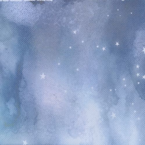 Aida / Evenweave - Shadow Star - (printed)