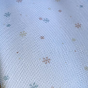 Aida / Evenweave - SPARKLE Festive Snowfall (printed)