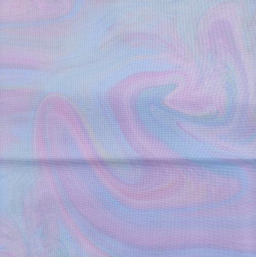 Aida / Evenweave - Candy Swirl - (printed)