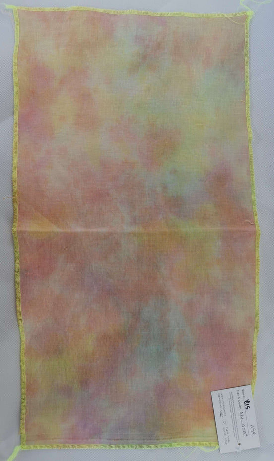 A54 Hand Dyed. 32ct Linen (13x24)