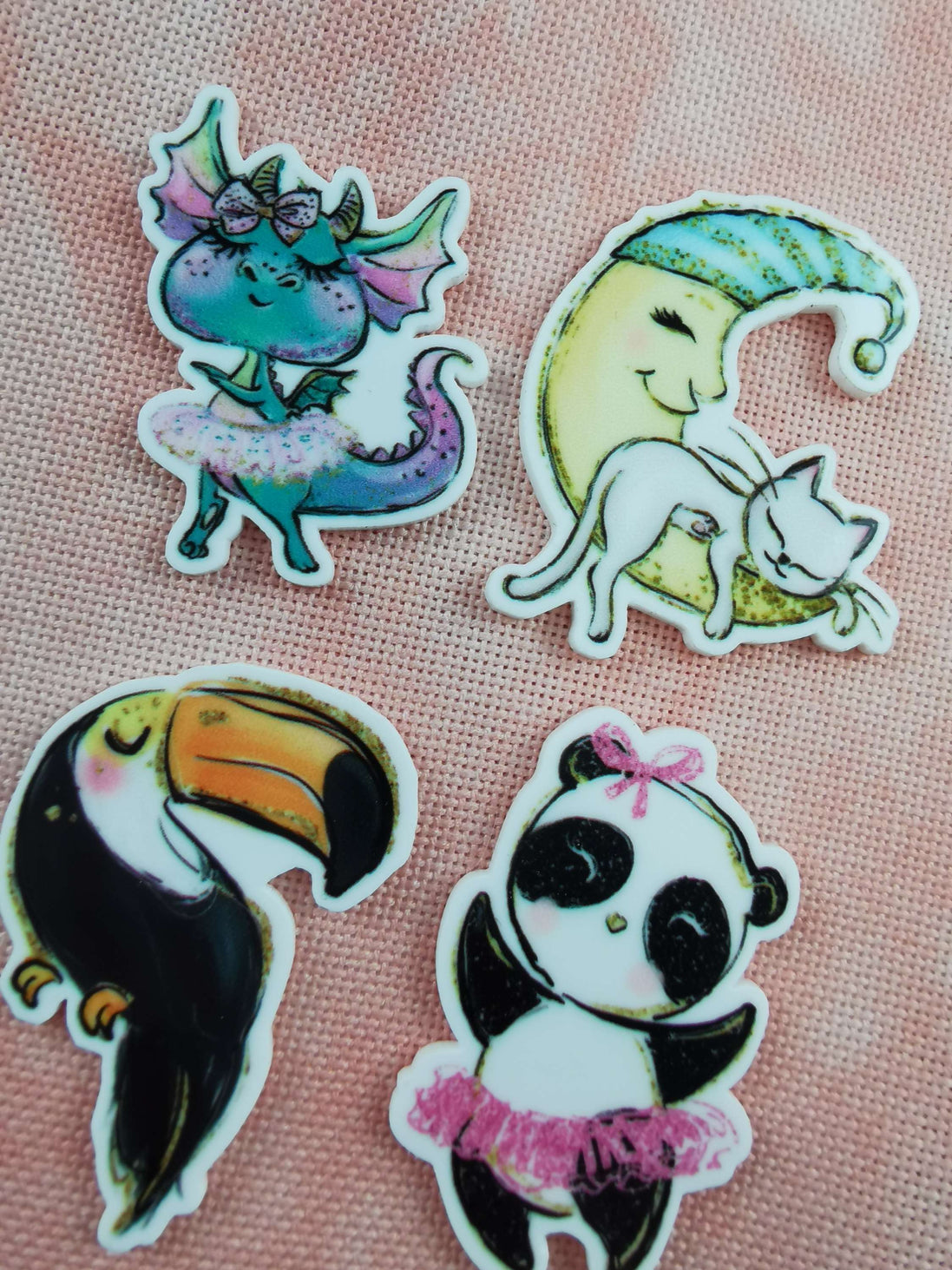 Needle Minder - TuTu Dragon / Panda, Toucan, Sleepy Kitty