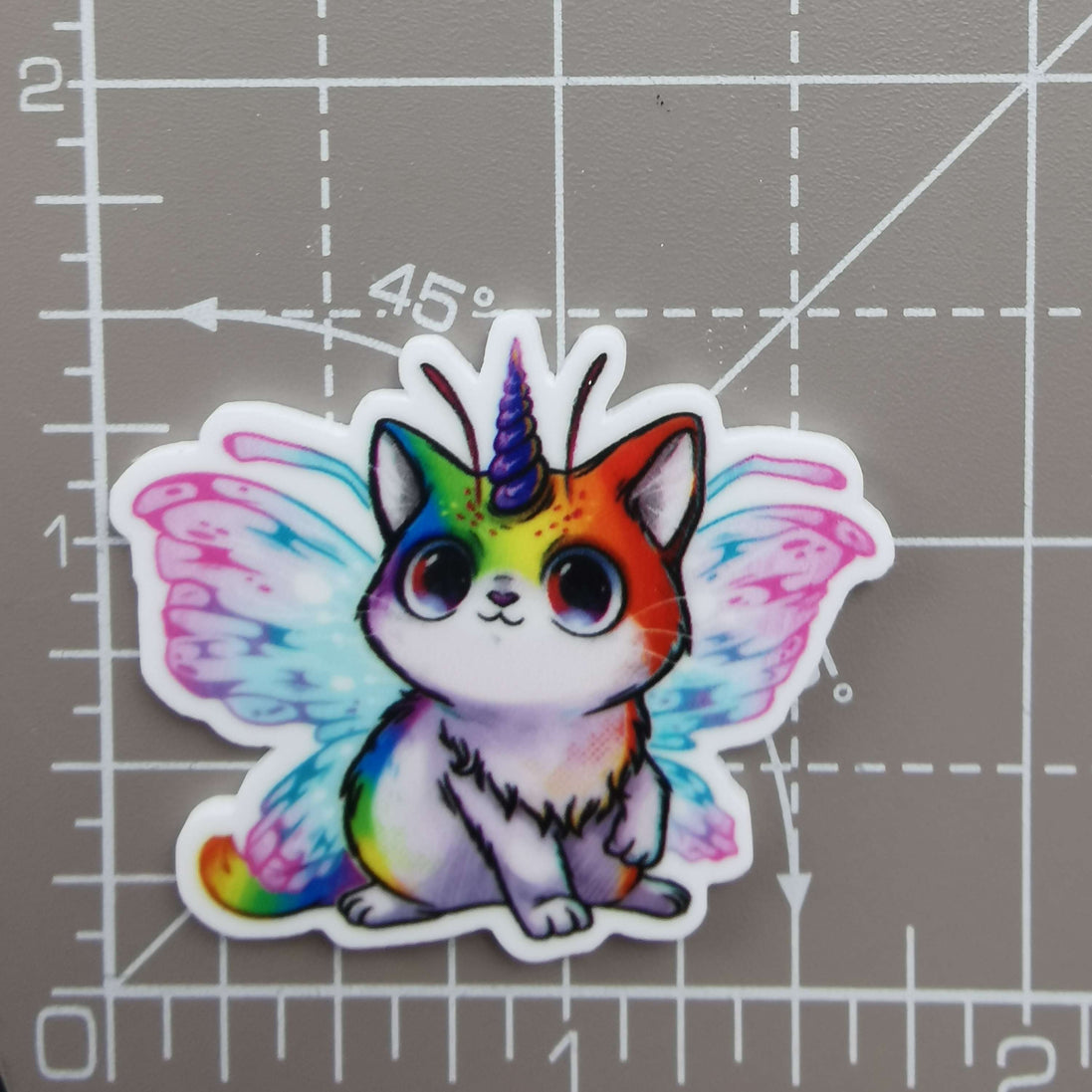 Needle Minder - Kittycorn Fairy Cat.