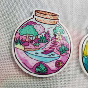 Needle Minder - Gem Dragon Jar, Buried Treasure Dragon Lair Bottle