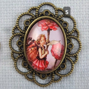 Needle Minder - Framed Fairies