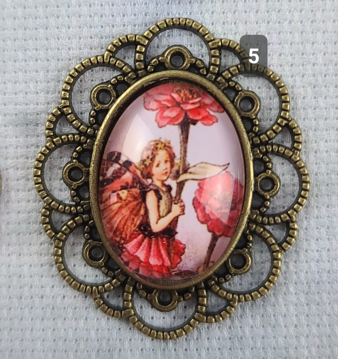 Needle Minder - Framed Fairies