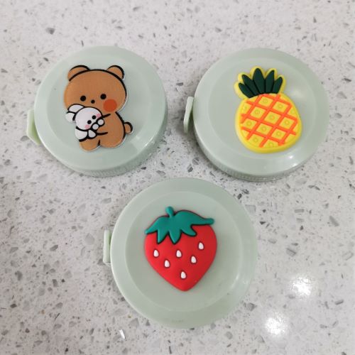 Cute Characters Tape Measure -  Green