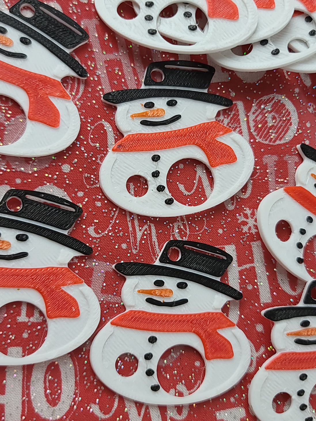 Jolly Snowman Floss Drops