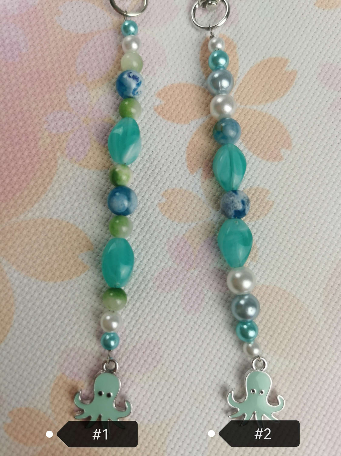 Beaded Scissor Keep. Baby Octopus