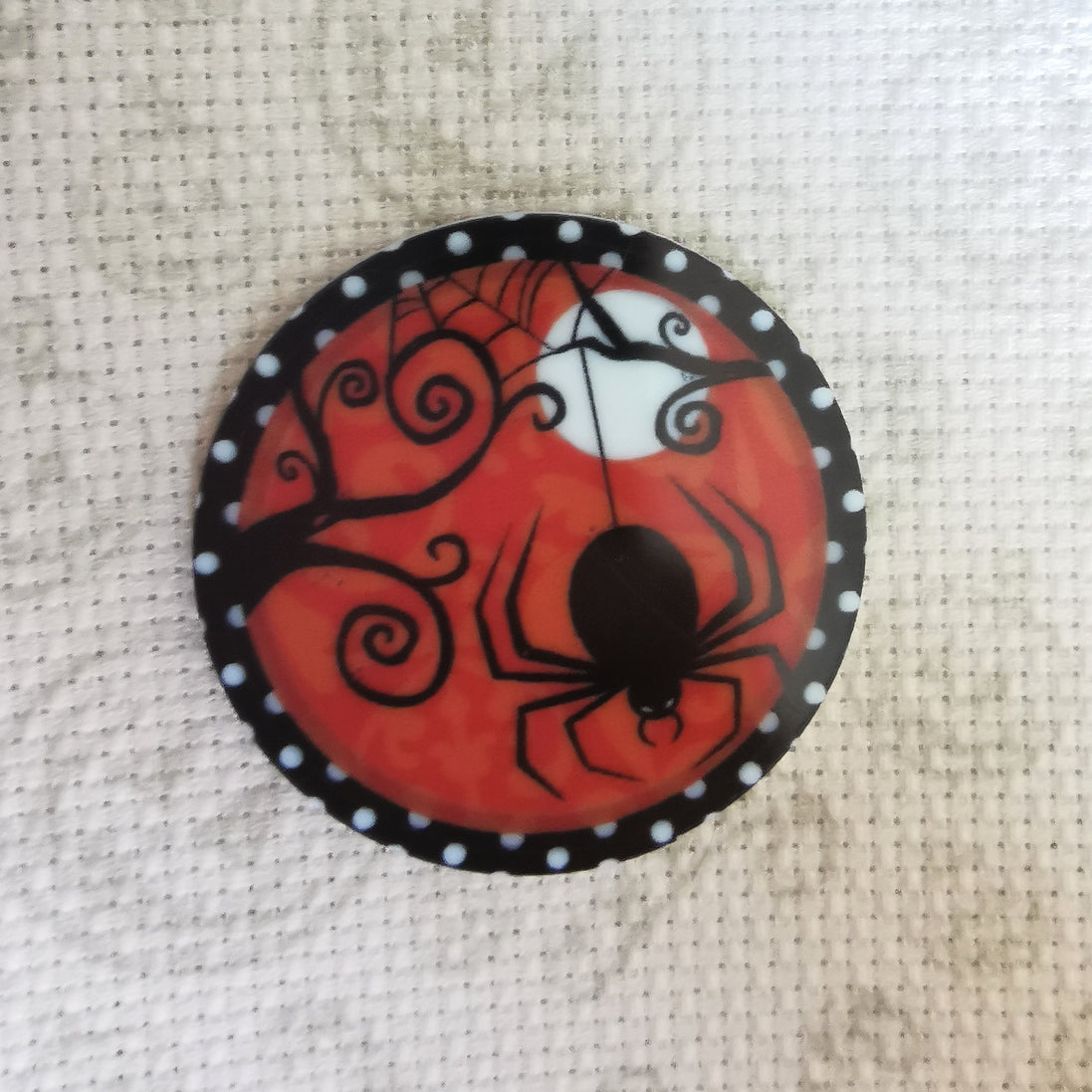 Needle Minder - Halloween. Pumpkin, witch, cat, spider, scarecrow. Spooky.