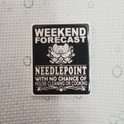Needle Minder - Humour. Cross Stitch, Needlepoint, No Housework.