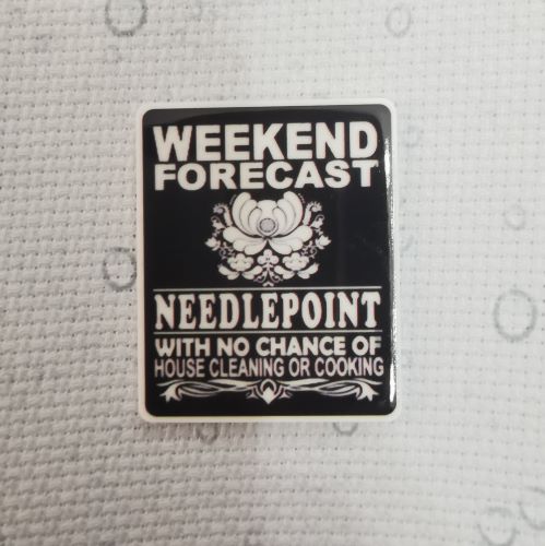 Needle Minder - Humour. Cross Stitch, Needlepoint, No Housework.