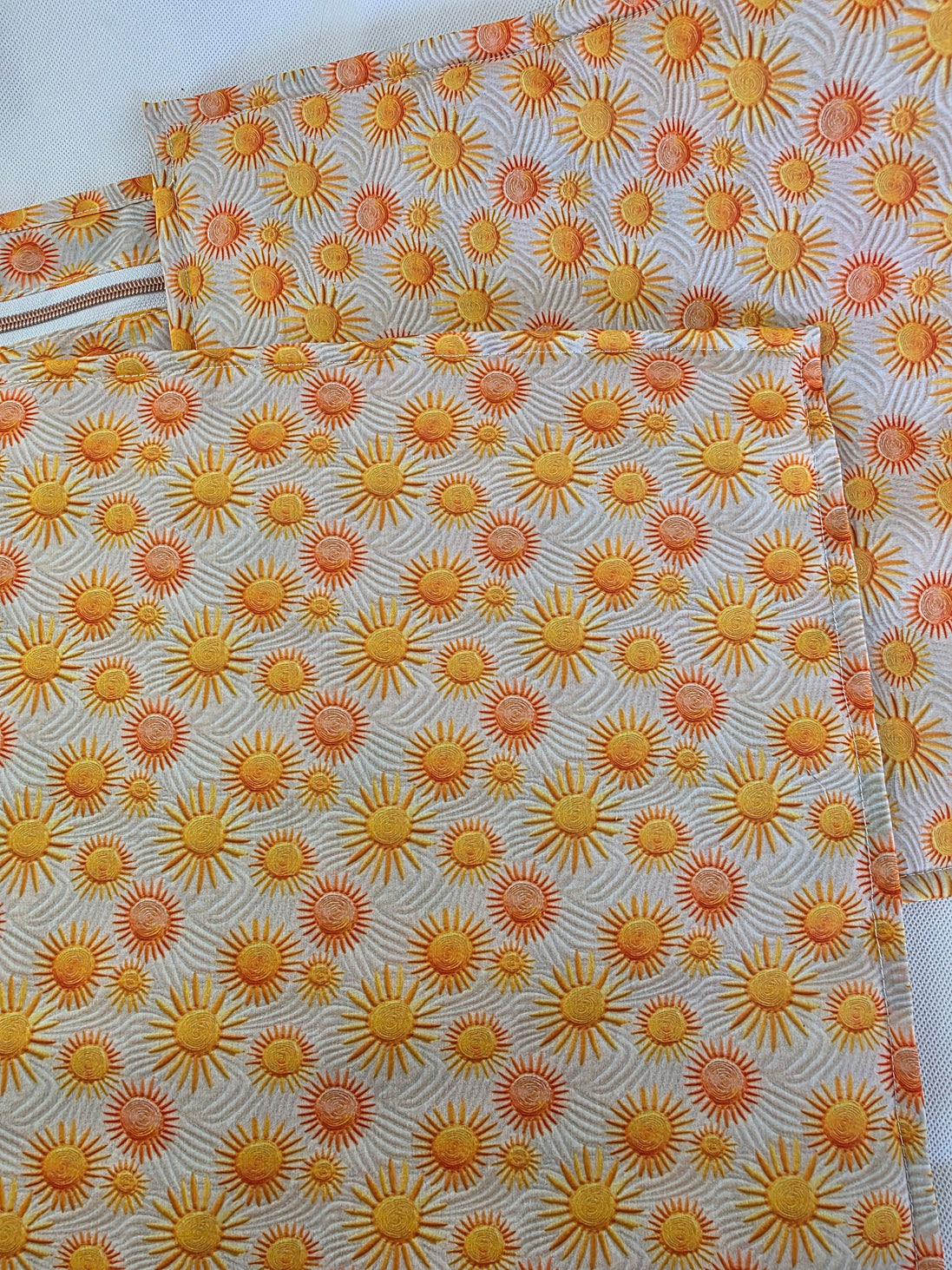 WIP Project Bag - Strawberry Sunshine