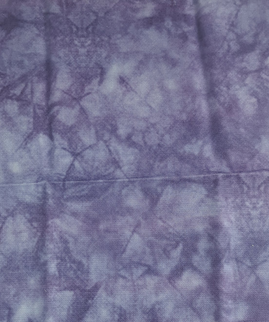 Aida / Evenweave - Spooky Dark Purple - (printed)