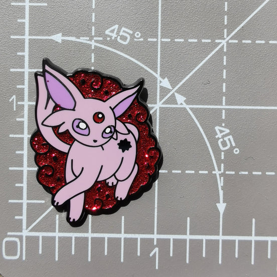 Needle Minder - Pokemon. Eevee Evolutions Espeon. Glitter. Gamer.