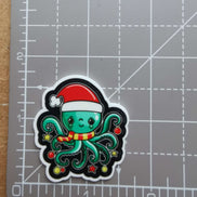 Needle Minder - Jolly Christmas Octopus