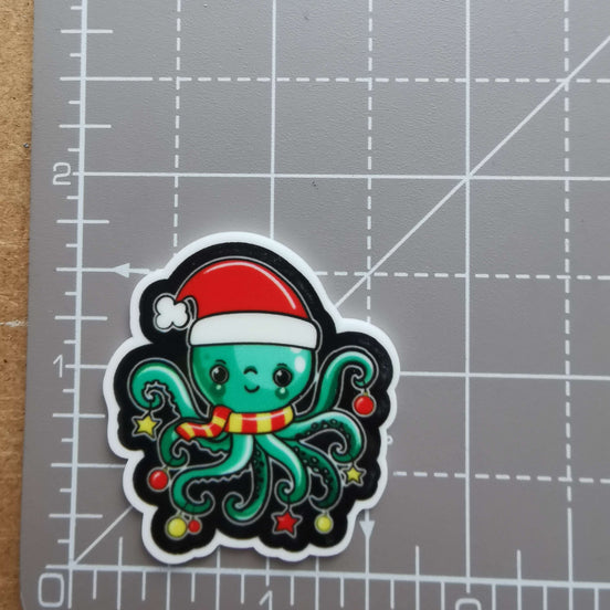 Needle Minder - Jolly Christmas Octopus