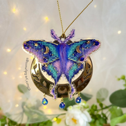Whisper of the Universe. Cross Stitch Ornament Kit.