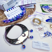 Whisper of the Universe. Cross Stitch Ornament Kit.