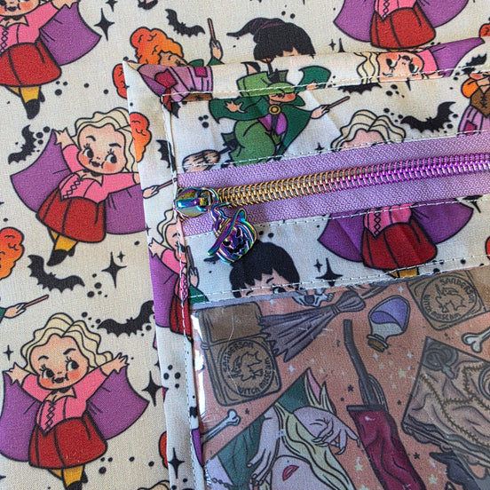 WIP Project Bag - Amuck! Witchy Sisters