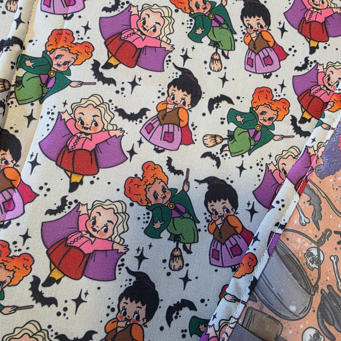 WIP Project Bag - Amuck! Witchy Sisters