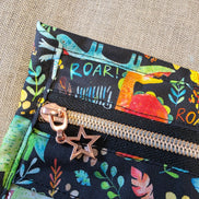 WIP Project Bag - Little Dinosaurs