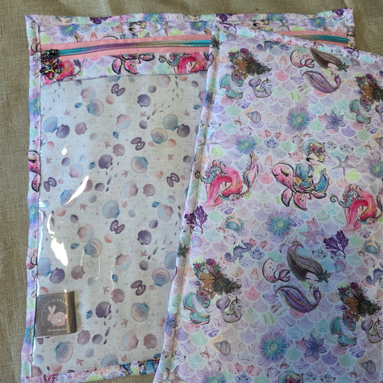 WIP Project Bag - Mermaid Shells