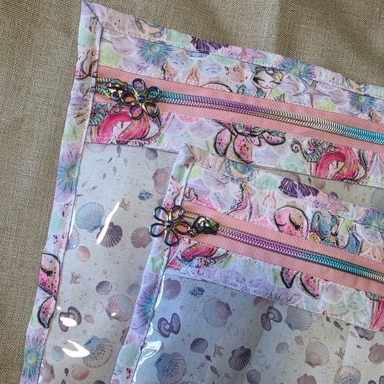 WIP Project Bag - Mermaid Shells