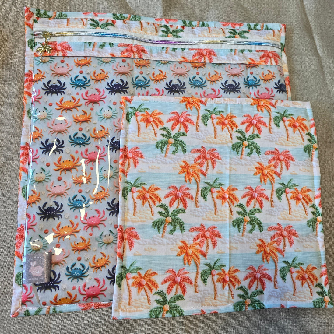 WIP Project Bag - Crabby Beach