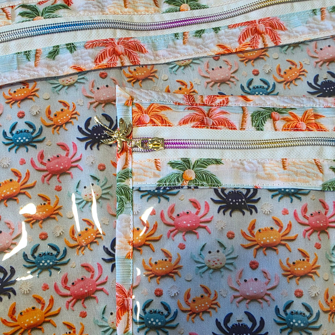 WIP Project Bag - Crabby Beach