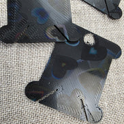 Black Holographic Bobbins / Floss Drops