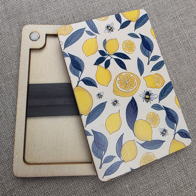 Lemon Magnetic Needle Storage box