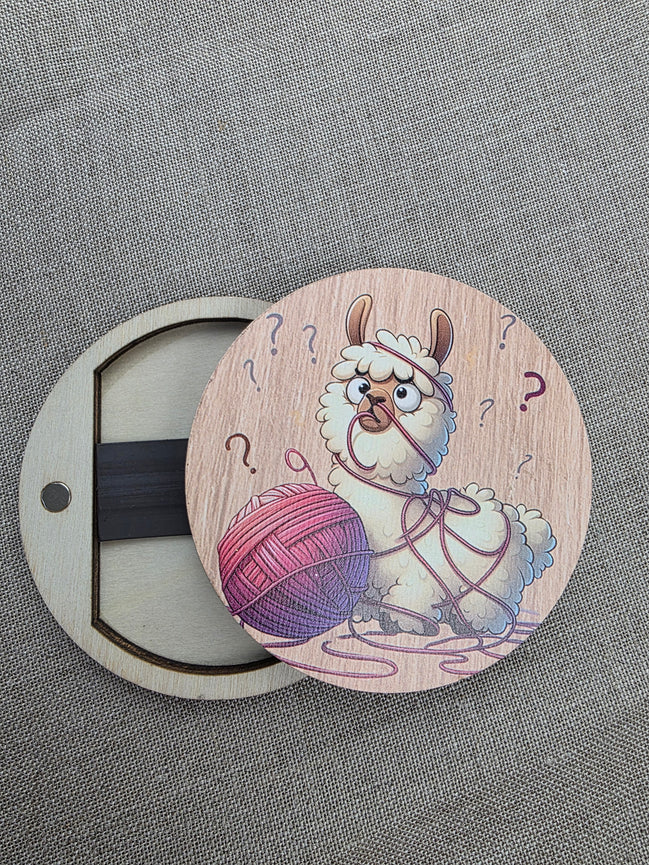 Yarn Thief Magnetic Needle Storage box