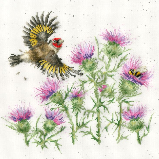Bothy Threads (Wrendale Designs) Feathers and Thistles